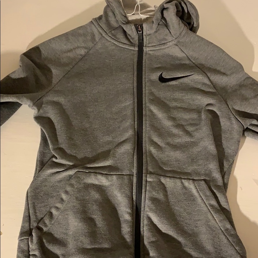 Grey Nike hoodie